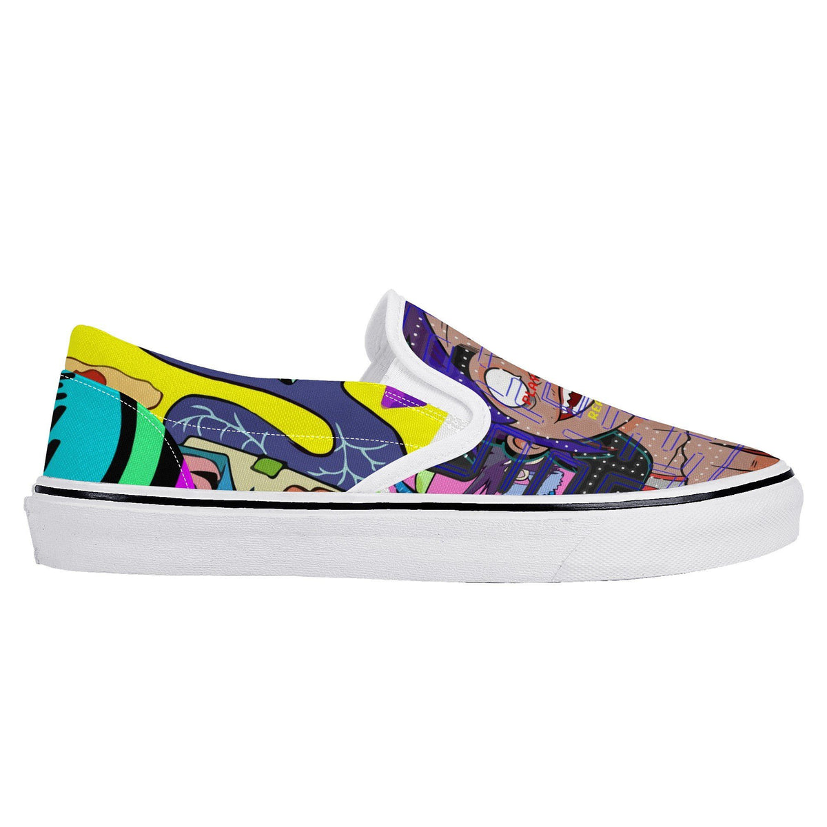 Gorillaz Custom Vans Slip On Shoes