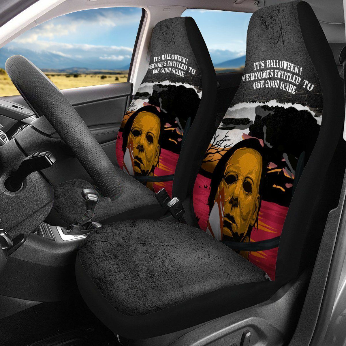 HALLOWEEN Custom Car Seat Covers
