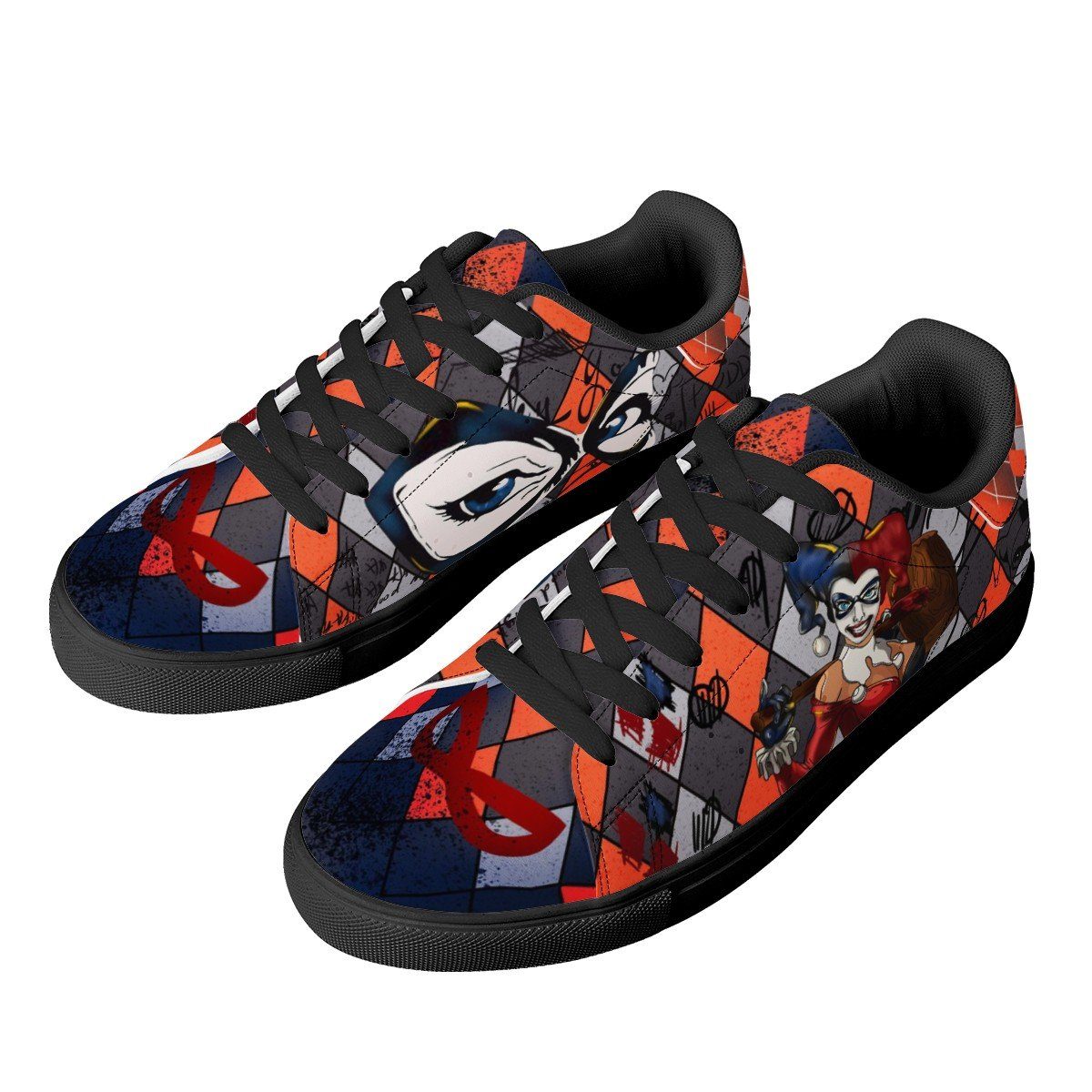 Harley Quinn Low Top Sneaker Stan Smith, Harley Quinn noxfan 