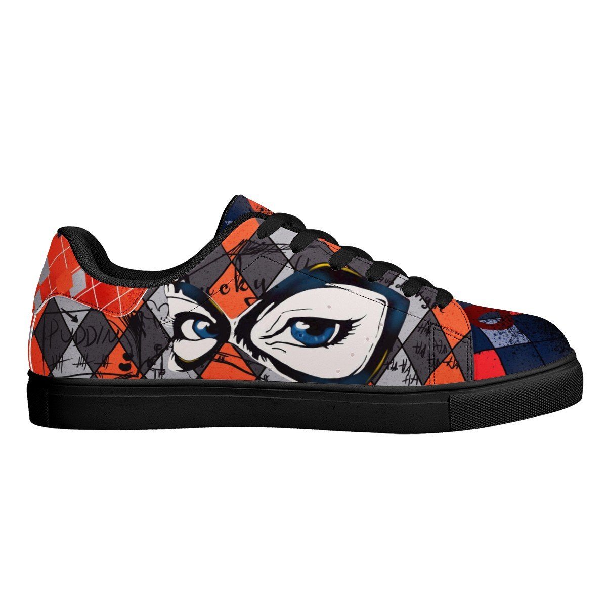Harley Quinn Low Top Sneaker Stan Smith, Harley Quinn noxfan 