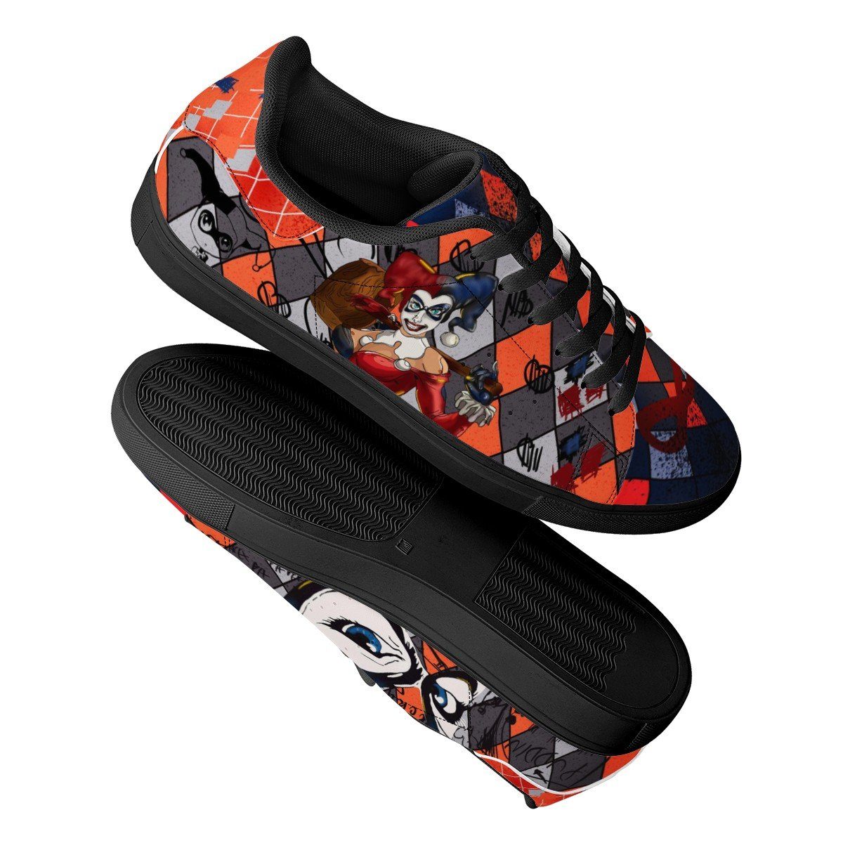 Harley Quinn Low Top Sneaker Stan Smith, Harley Quinn noxfan 