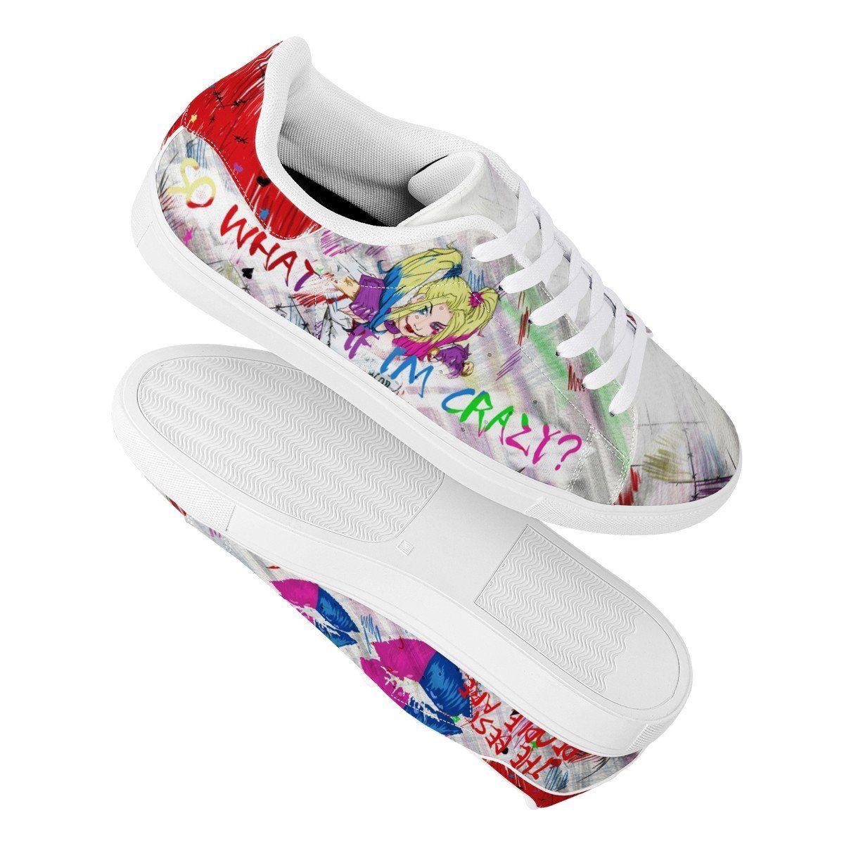 Harley Quinn Low Top Sneaker Stan Smith, Suicide Squad, HQ noxfan 