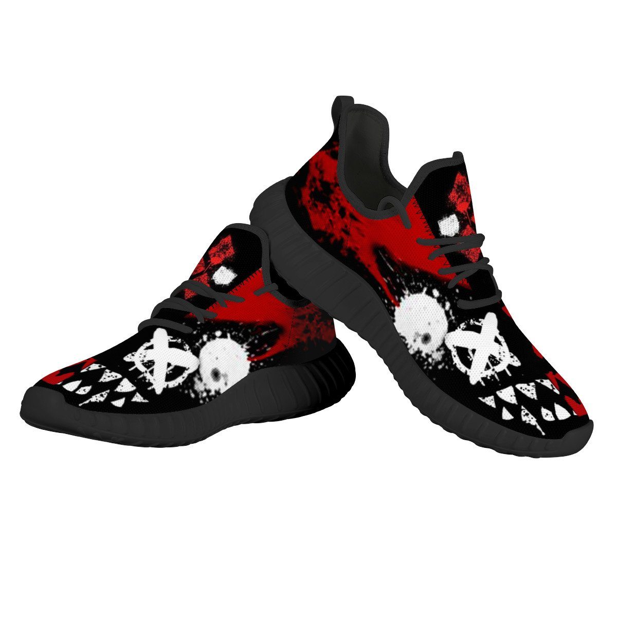 Harley Quinn Mesh Knit Sneaker Yeezy, Suicide Squad noxfan 