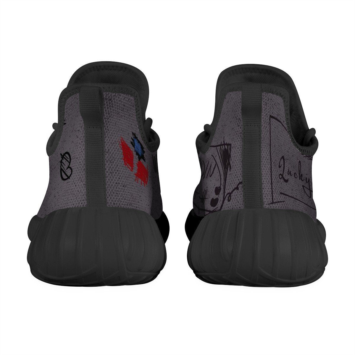 Harley Quinn Mesh Knit Sneaker Yeezy, Suicide Squad noxfan 