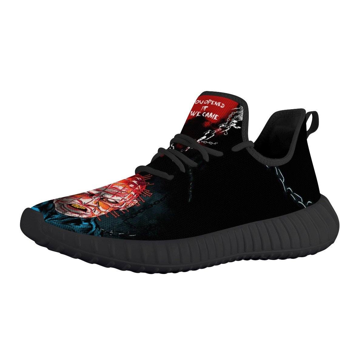 Hellraiser Mesh Knit Sneaker Yeezy, Horror, Hellraiser noxfan Women US5.5 (EU36) 