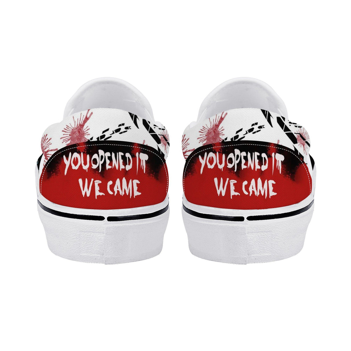 Hellraiser Custom Vans Slip On Shoes