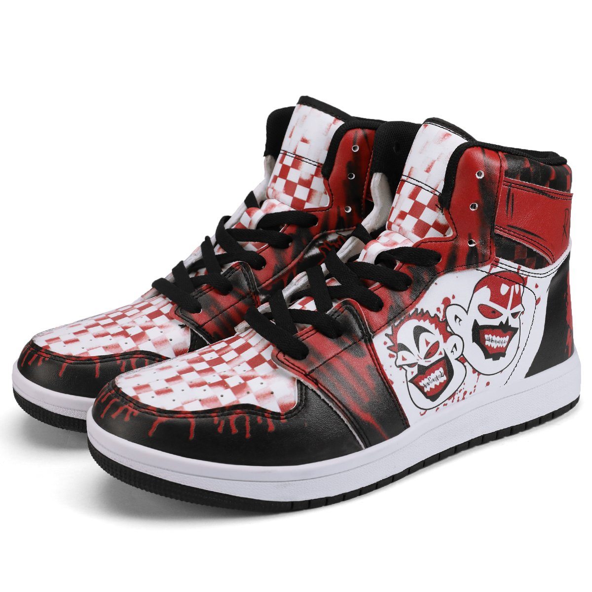 Insane Clown High Top Leather Sneaker High-top, Sneaker noxfan Women US5.5 (EU36) 