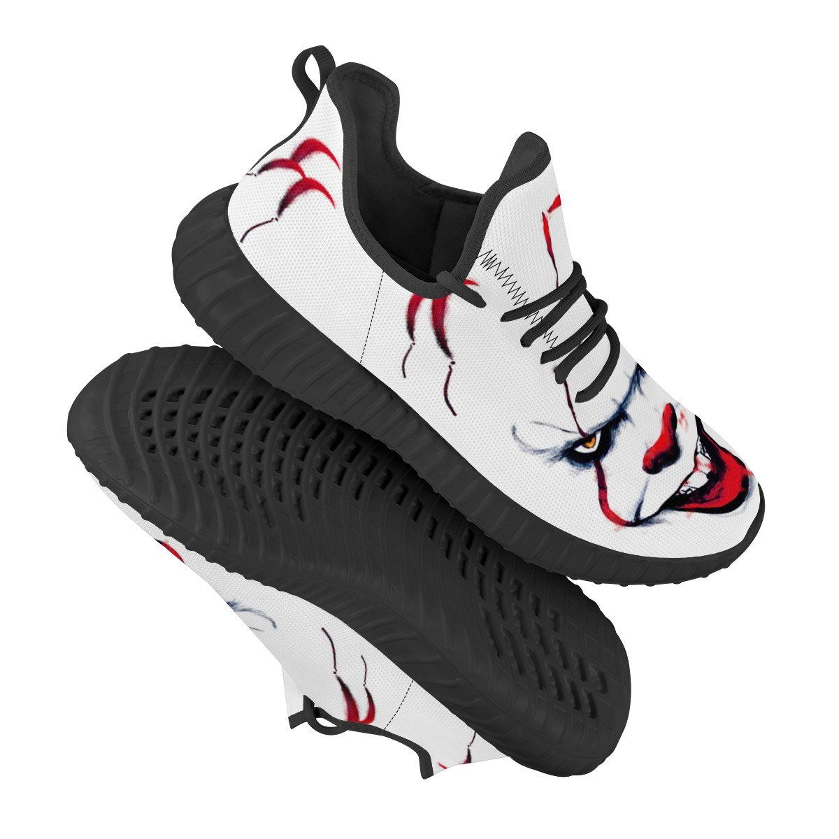 It Mesh Knit Sneaker Yeezy, Horror, Pennywise noxfan 