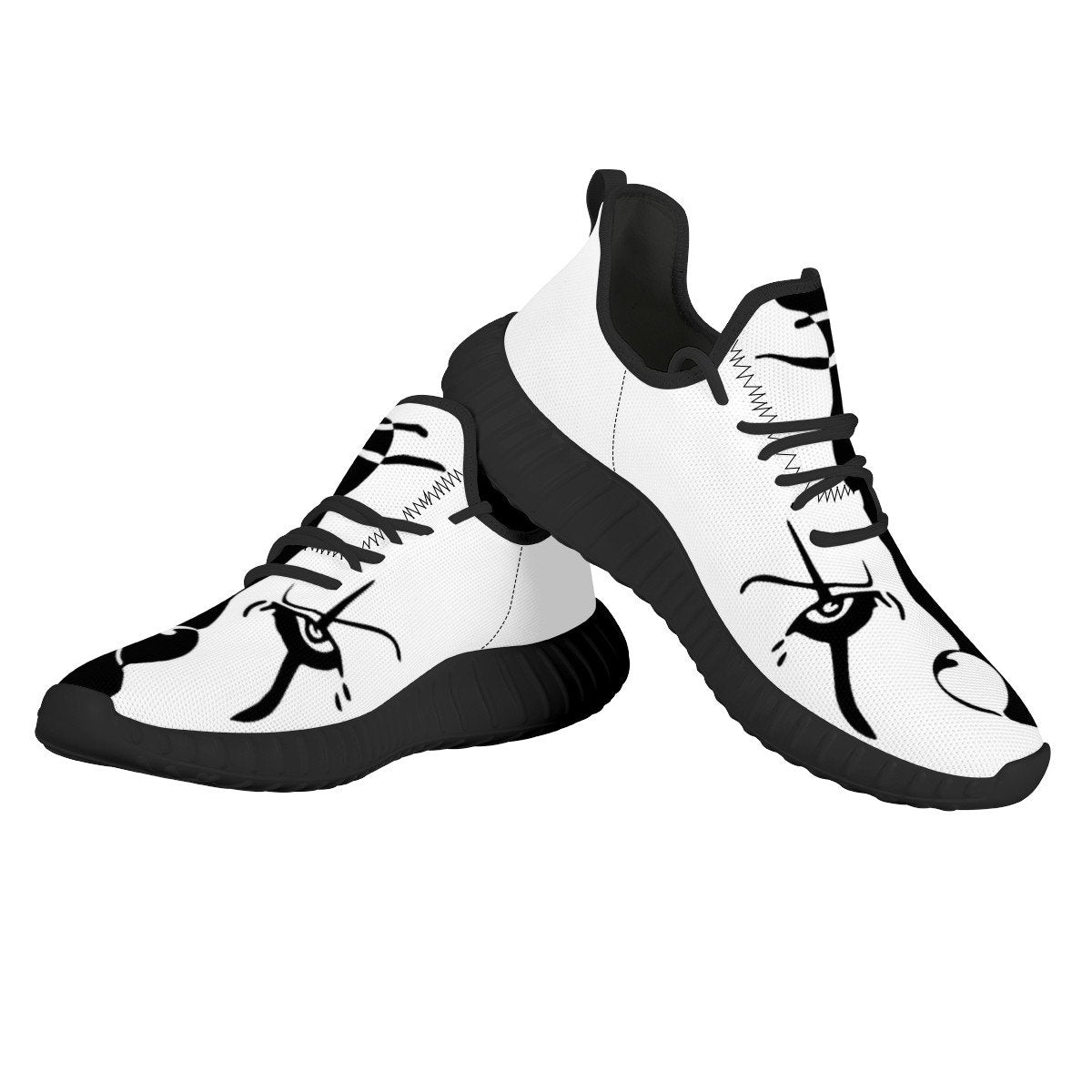 It Mesh Knit Sneaker Yeezy, Horror, Pennywise noxfan 