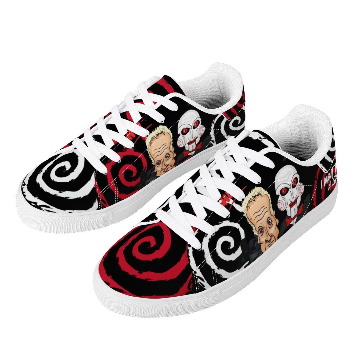 Jigsaw Low Top Sneaker Stan Smith, Horror, Jigsaw noxfan 