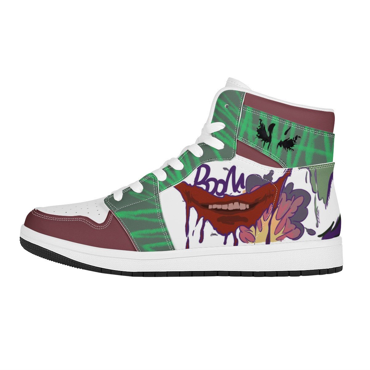 Joker High Top Leather Sneaker High-top, Sneaker noxfan Women US5.5 (EU36) 