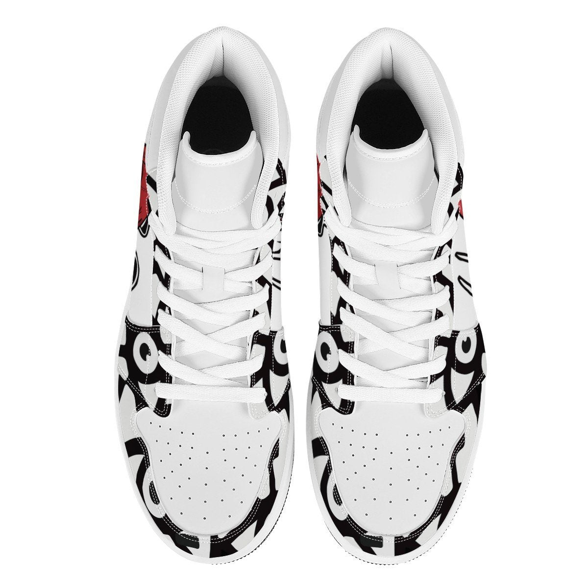 Juggalo High Top Leather Sneaker Custom Jordan 1, Juggalo noxfan 