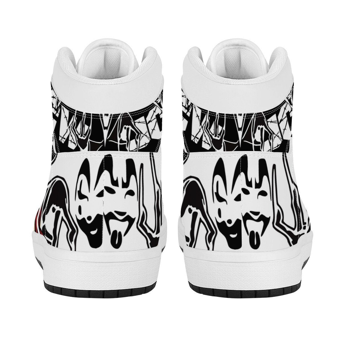 Juggalo High Top Leather Sneaker Custom Jordan 1, Juggalo noxfan 