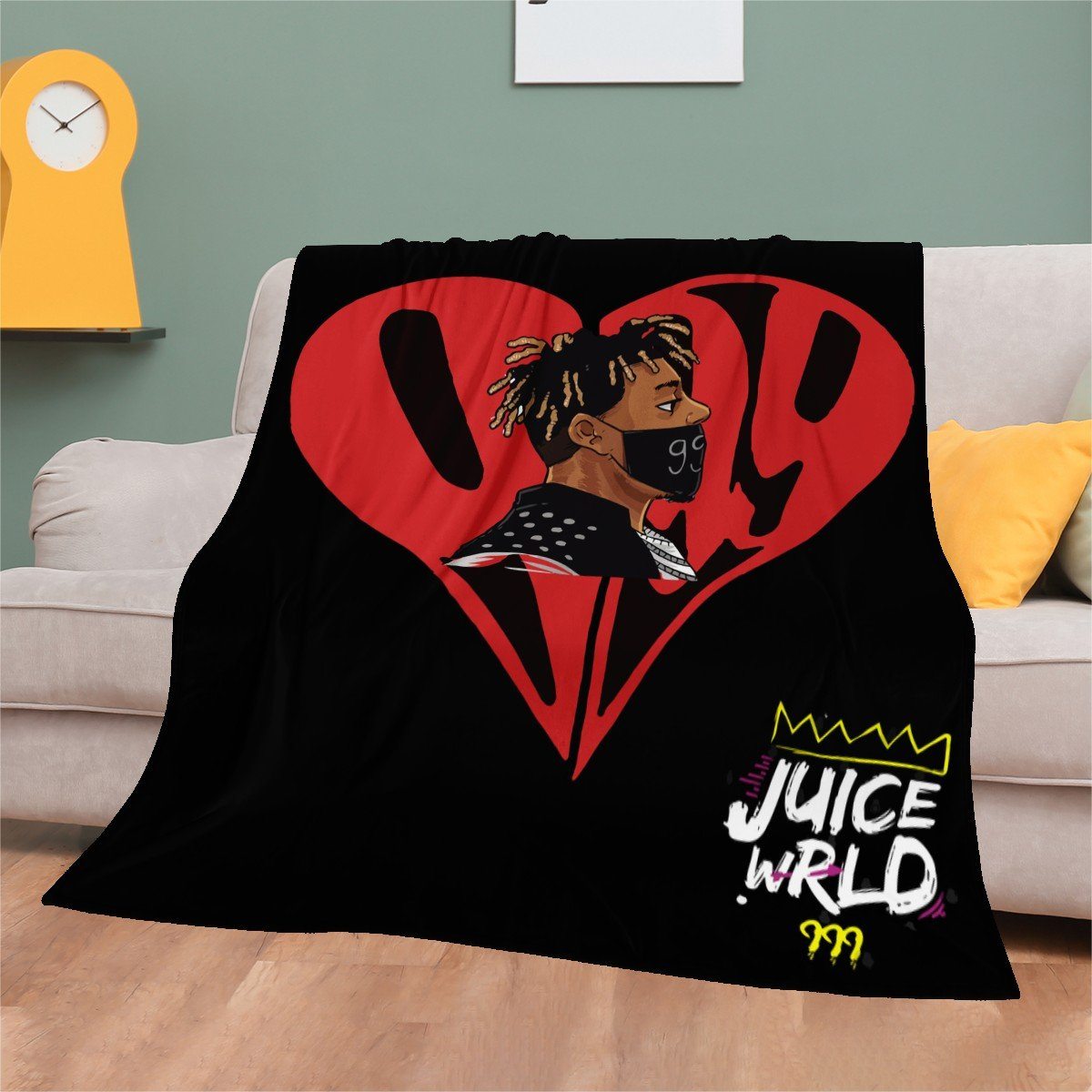 Juice Wrld 999 Blanket Blanket, Rapper, Juice Wrld noxfan 