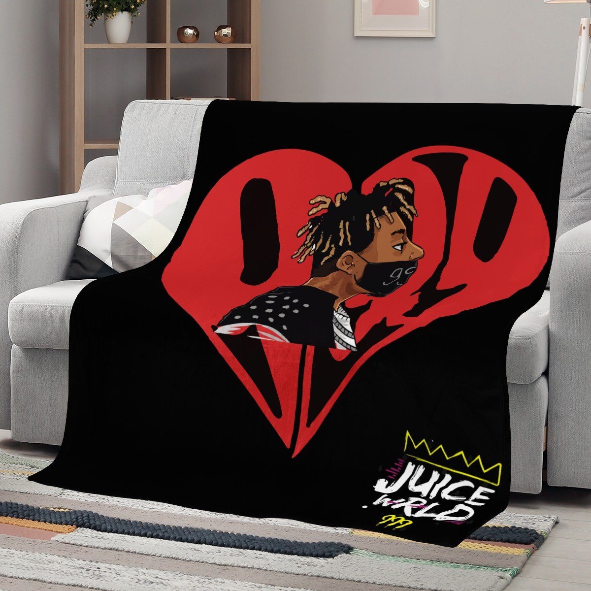 Juice Wrld 999 Blanket Blanket, Rapper, Juice Wrld noxfan 