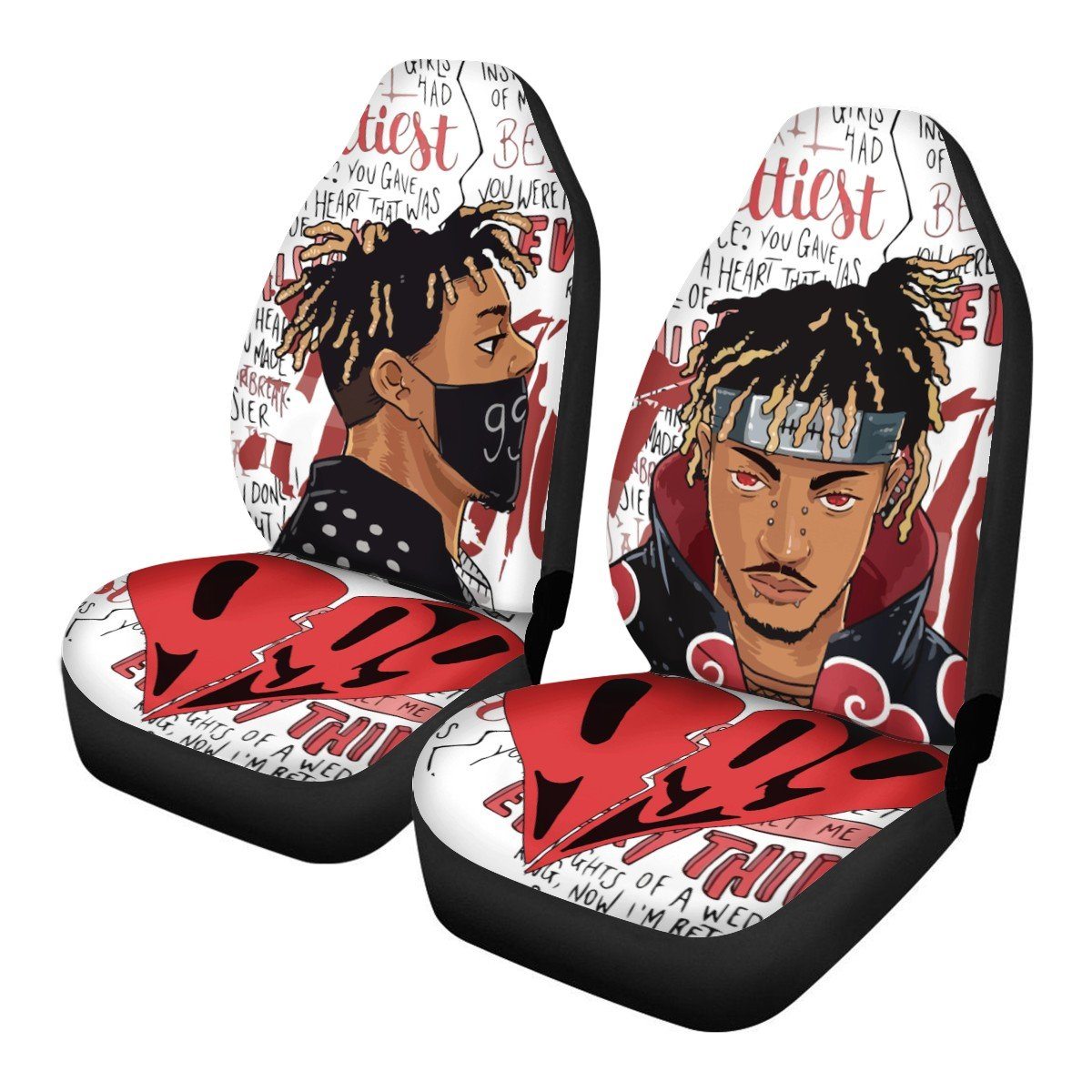 Juice Wrld 1001 Custom Car Seat Covers