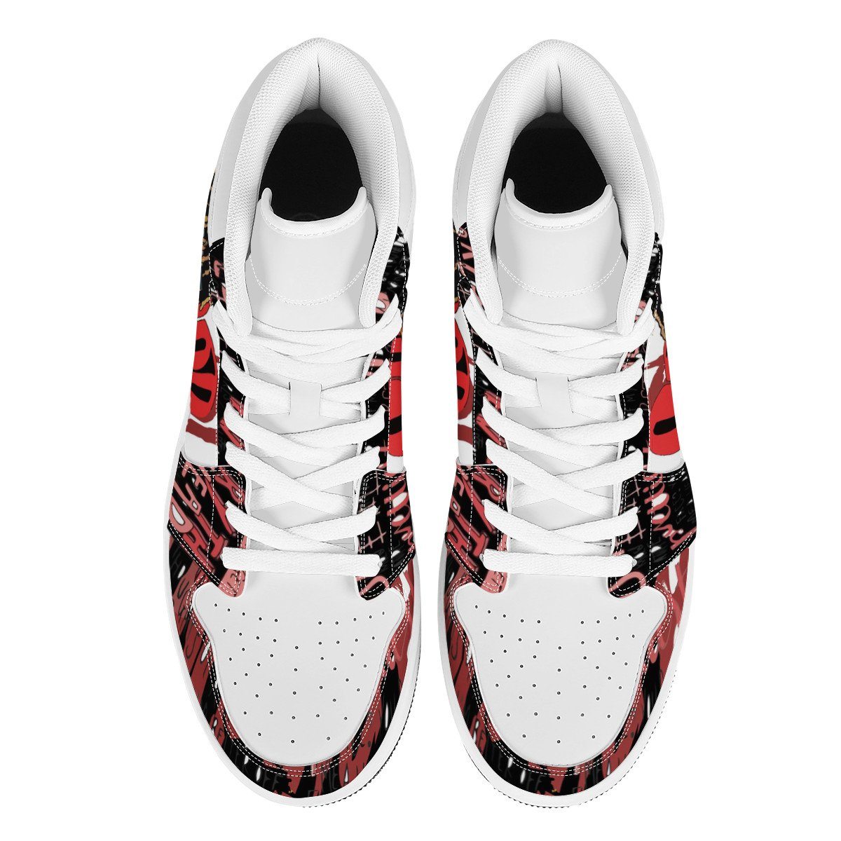 Juice Wrld High Top Leather Sneaker Custom Jordan 1, Rapper, Juice Wrld noxfan 