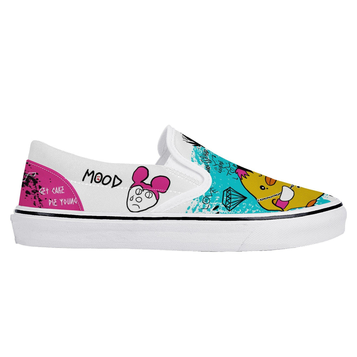 Lil Peep Custom Vans Slip On Shoes