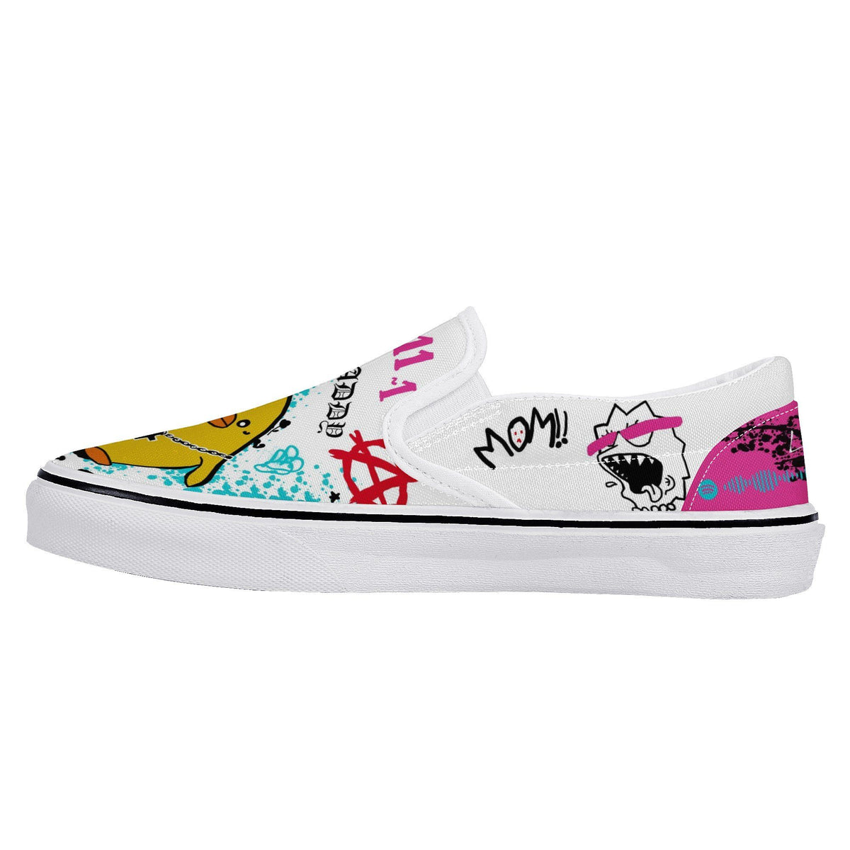 Lil Peep Custom Vans Slip On Shoes