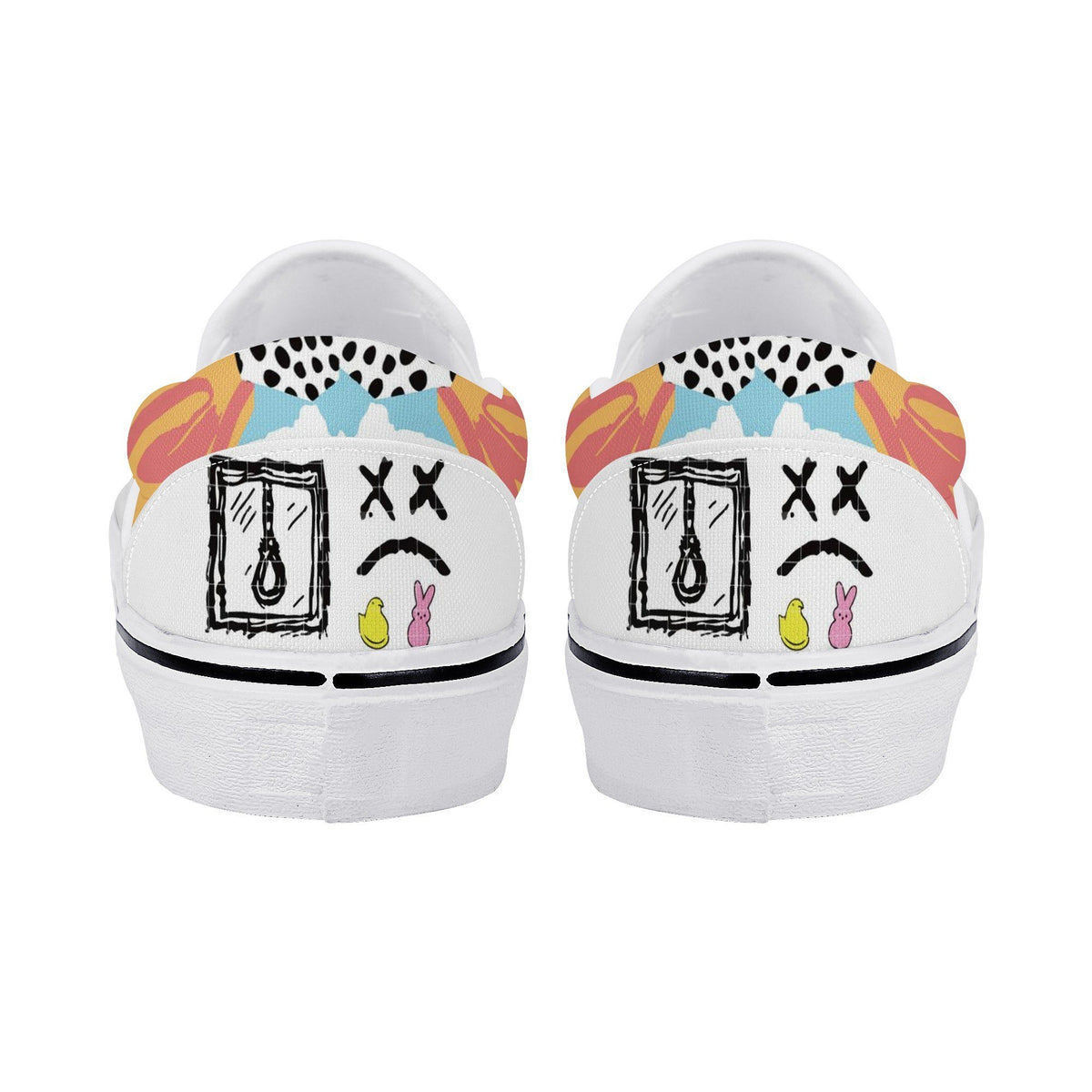 Lil Peep Custom Vans Slip On Shoes