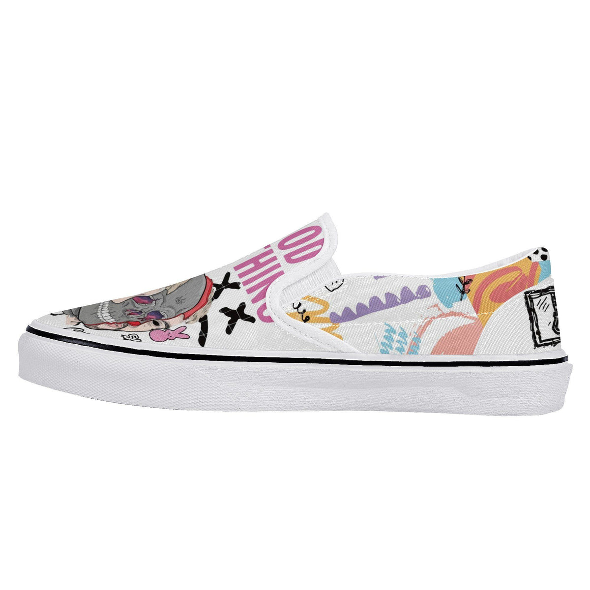 Lil Peep Custom Vans Slip On Shoes