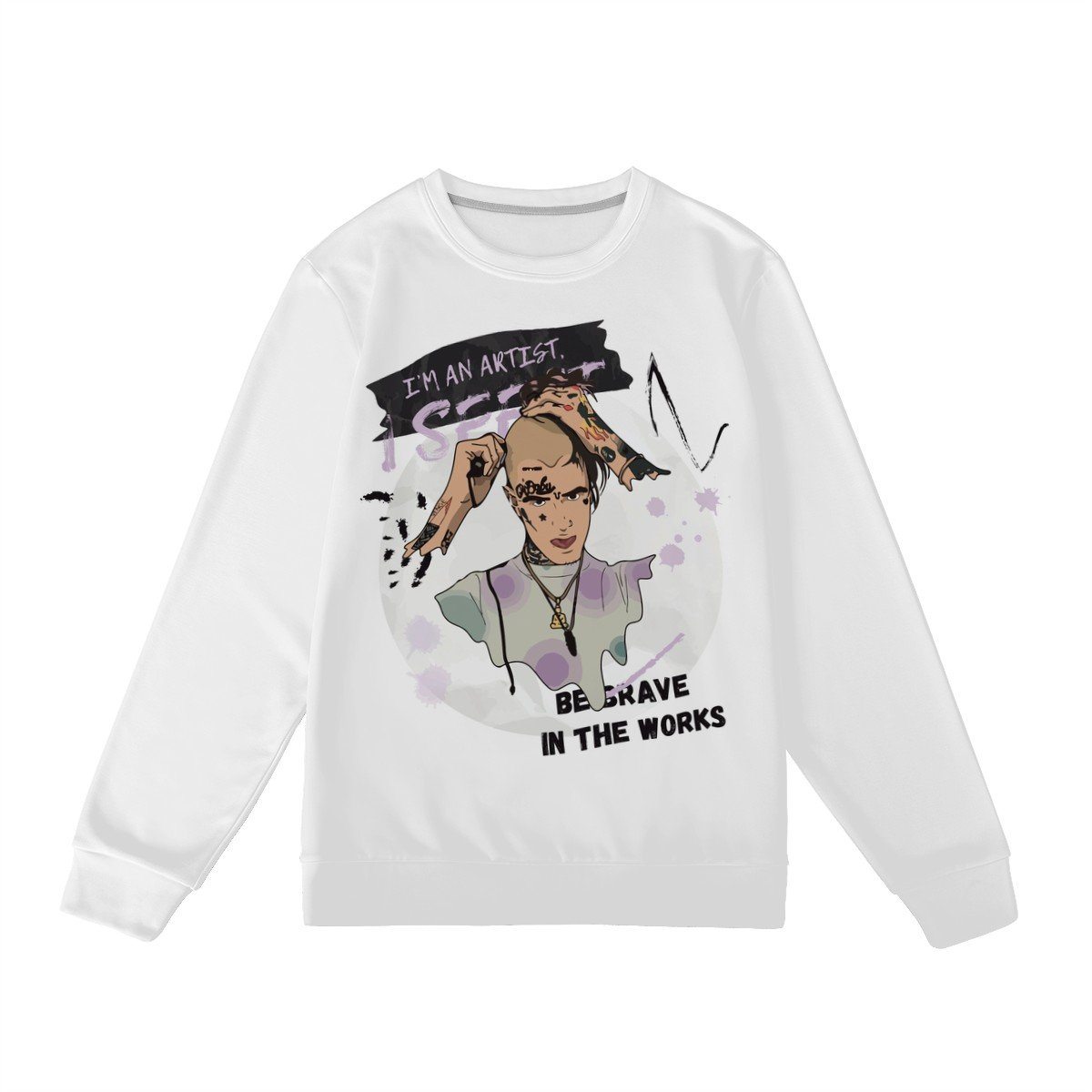 Lil Peep Sweatshirt Sweatshirt, Rapper, Lil Peep noxfan 