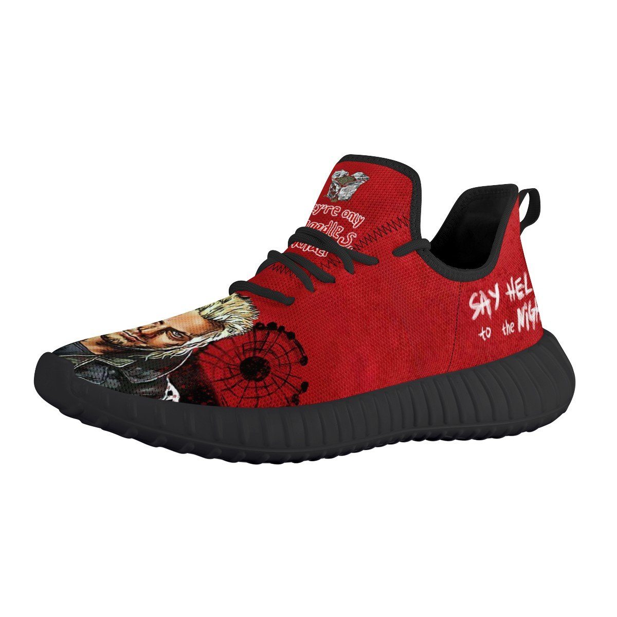 Michael Emerson Mesh Knit Sneaker Yeezy, Horror, The Lost Boys noxfan Women US5 (EU35) 