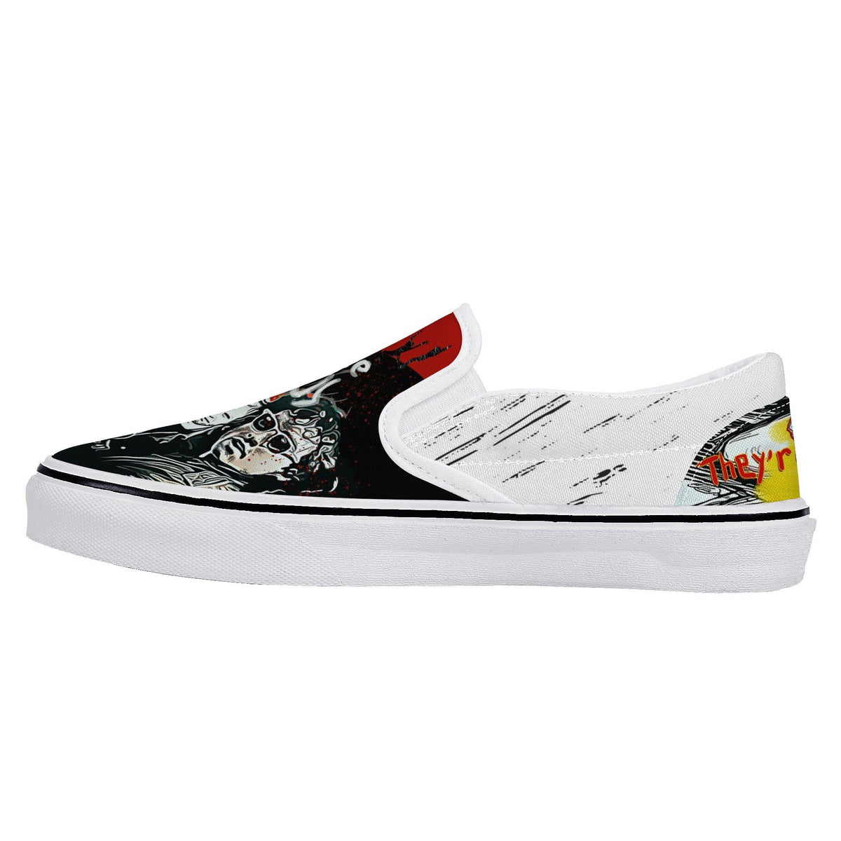 The lost Boys Custom Vans Slip On Shoes