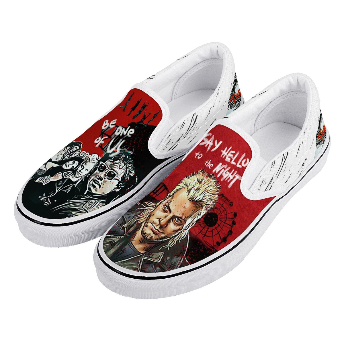 The lost Boys Custom Vans Slip On Shoes