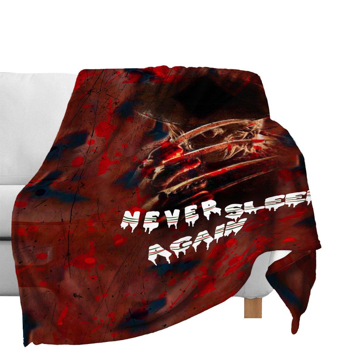 Never Sleep Again Blanket Blanket, Horror, A Nightmare On Elm Street noxfan 