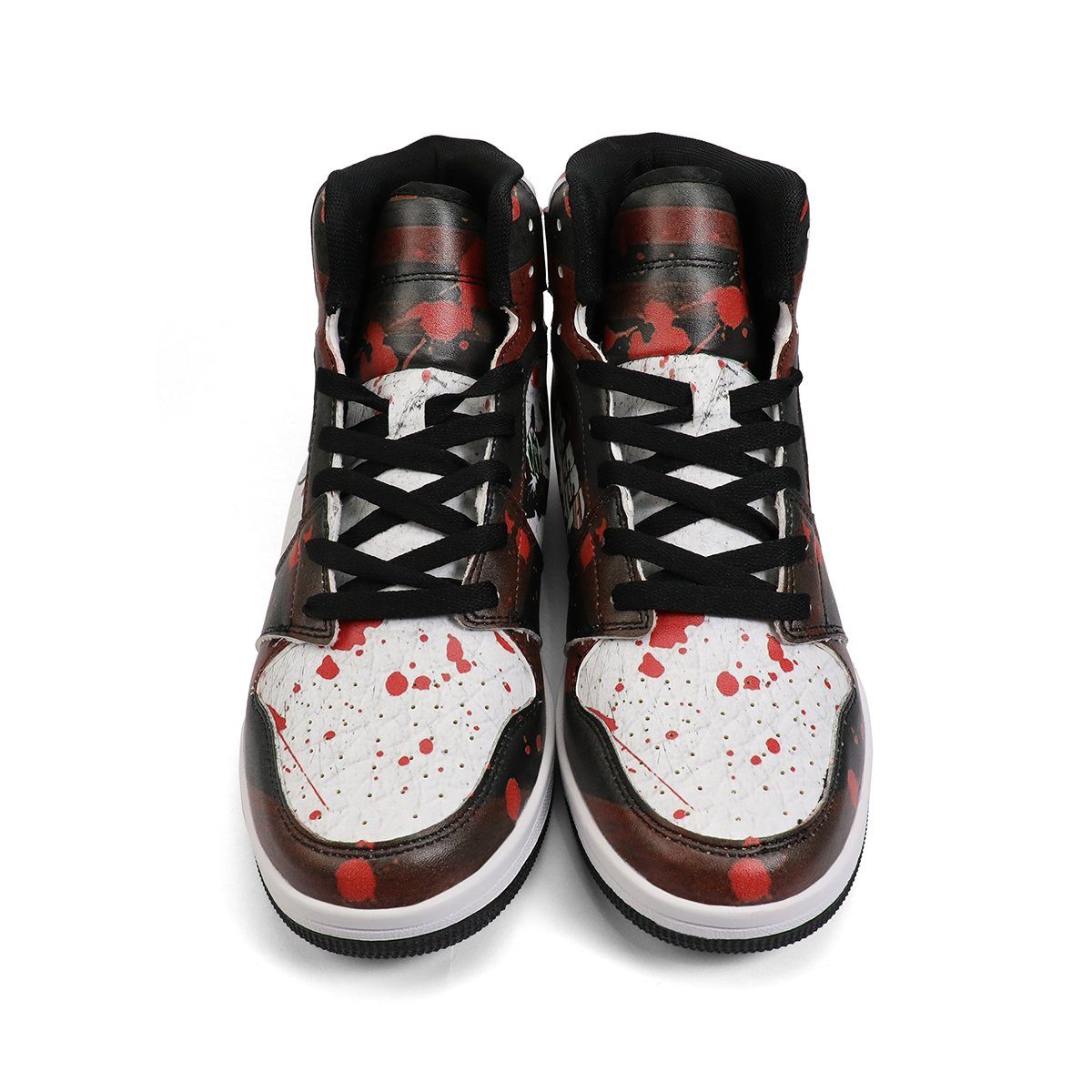 Never Sleep Again High Top Leather Sneaker Custom Jordan 1, Horror, A Nightmare On Elm Street noxfan 