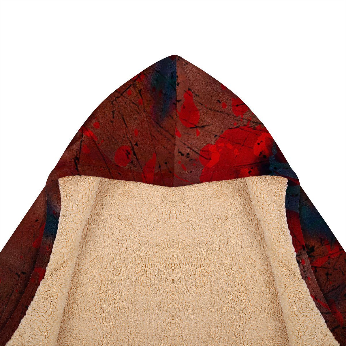 Never Sleep Again Hooded Blanket Hooded Blanket, Horror, A Nightmare On Elm Street noxfan 