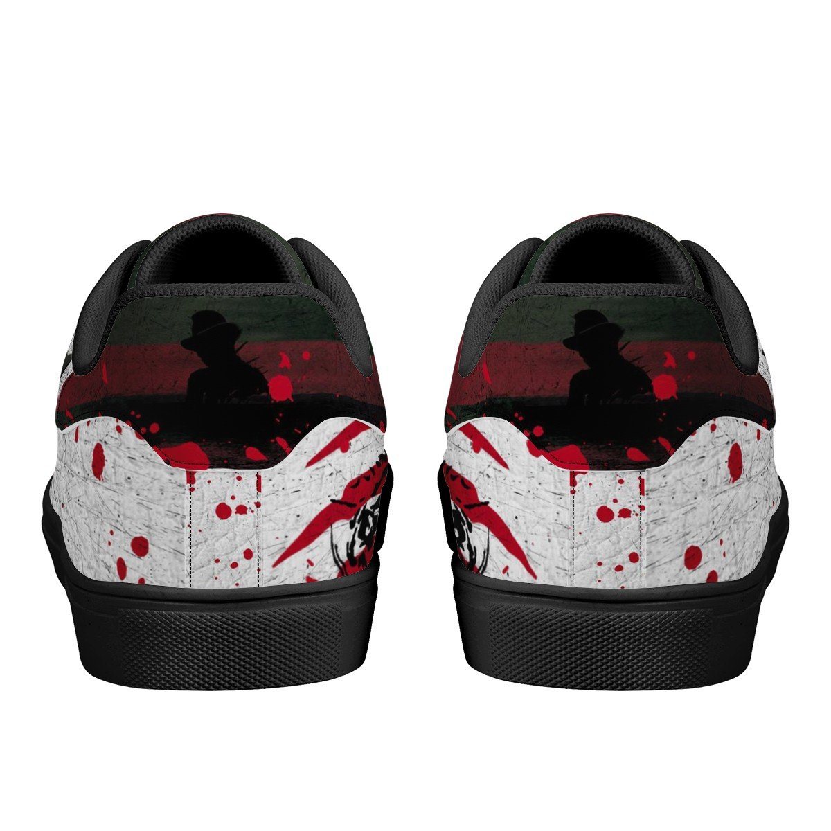Never Sleep Again Low Top Sneaker Stan Smith, Horror, Freddy Krueger noxfan 