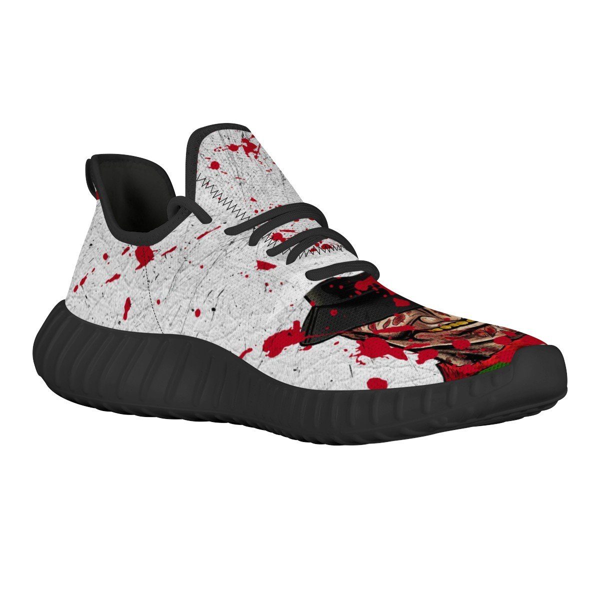 Never Sleep Again Mesh Knit Sneaker Yeezy, Horror, Freddy Krueger noxfan 