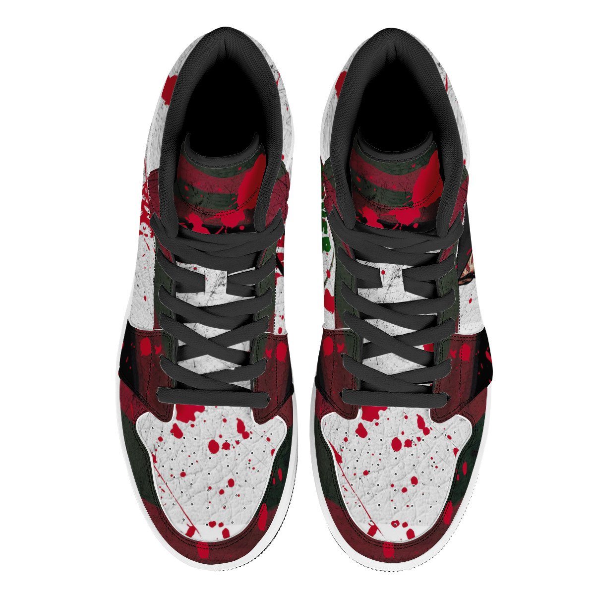 Nightmare on Elm Street High Top Leather Sneaker High-top, Sneaker, Horror noxfan 