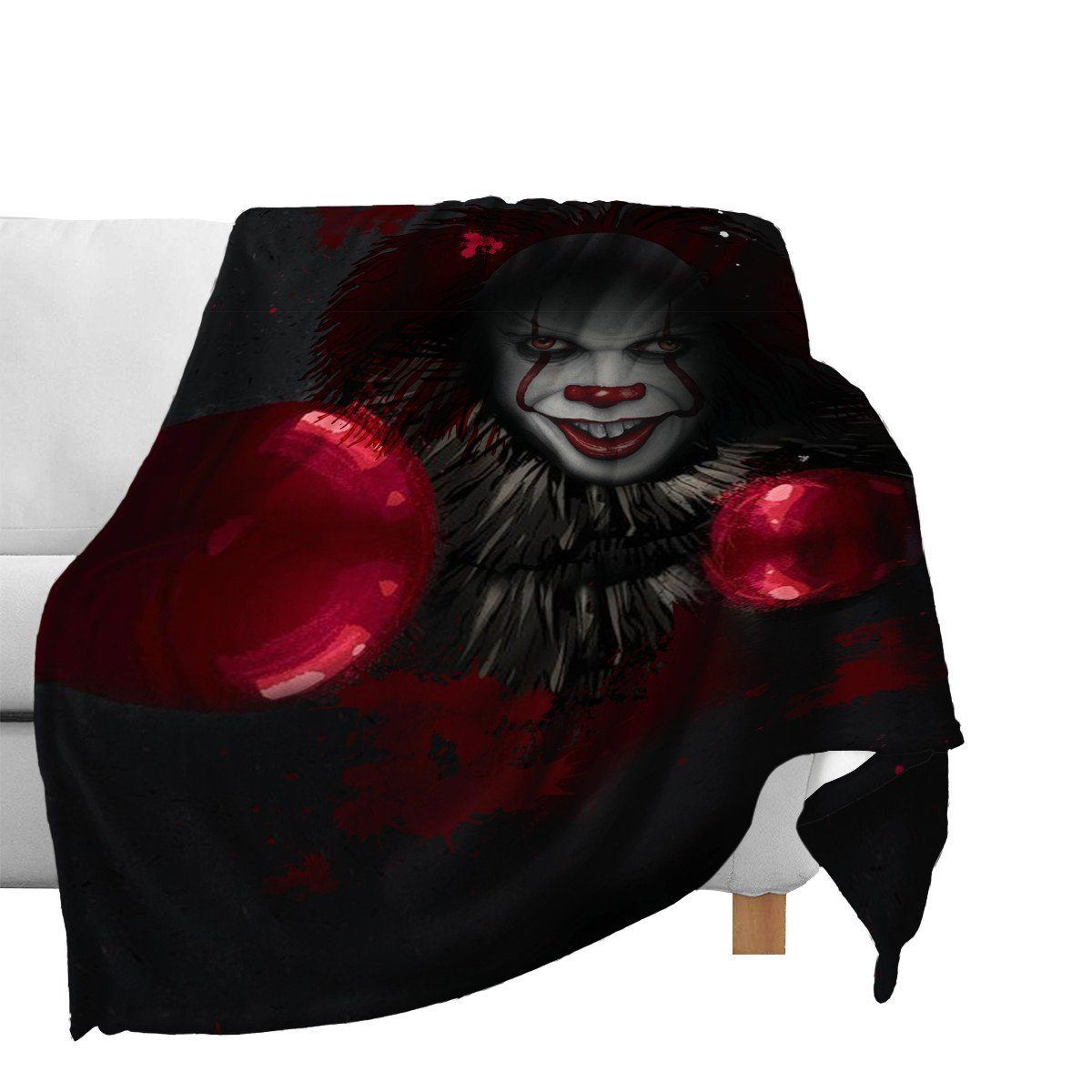 Pennywise Blanket Blanket, Horror, Pennywise noxfan 