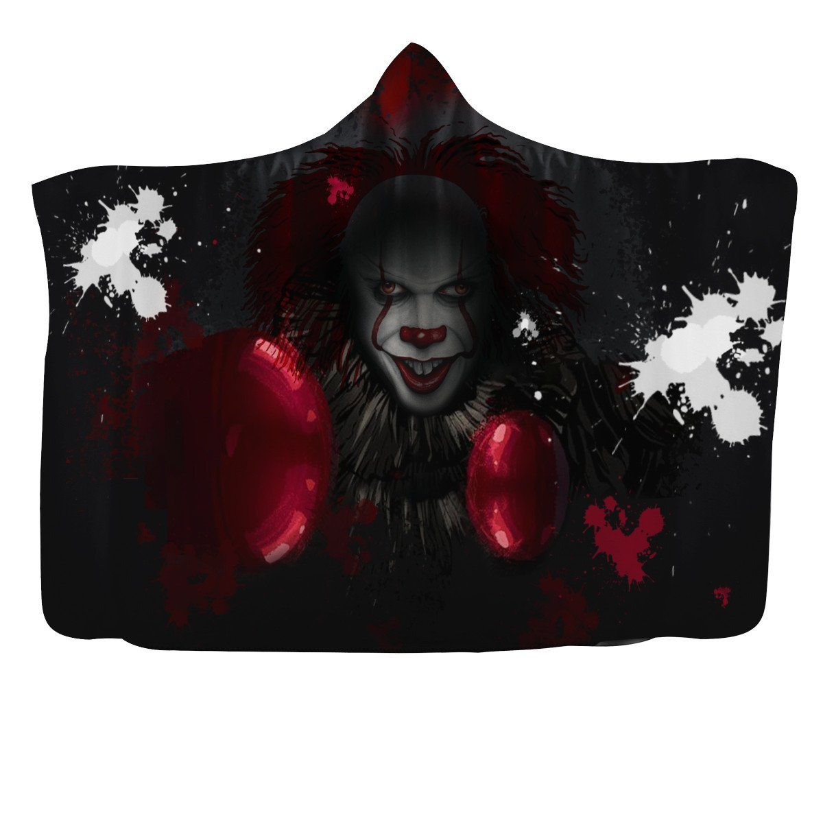 Pennywise Hooded Blanket Hooded Blanket, Horror, Pennywise noxfan 