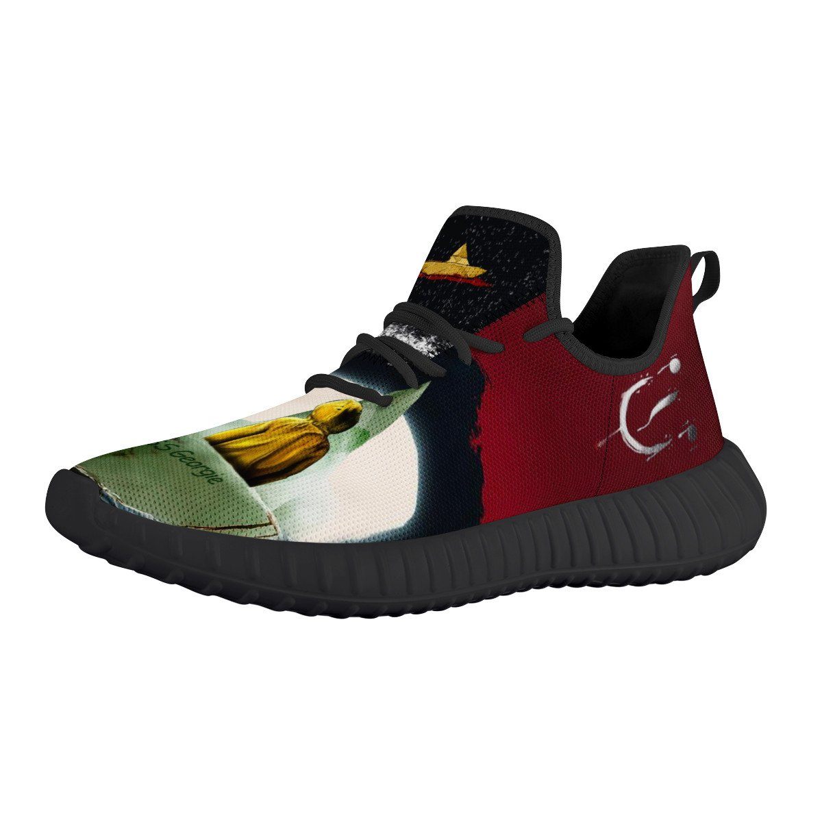 Pennywise Mesh Knit Sneakers Yeezy, Horror, Pennywise noxfan 