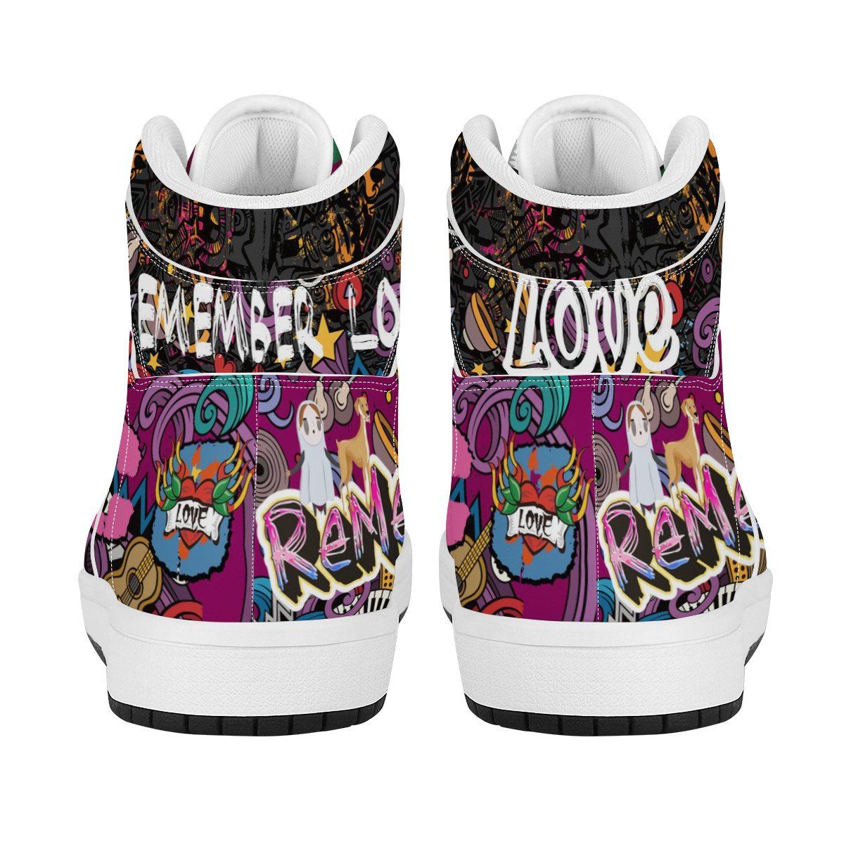 Remember Me High Top Leather Sneaker High-top, Sneaker noxfan 