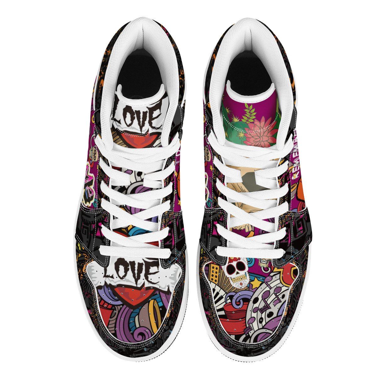 Remember Me High Top Leather Sneaker High-top, Sneaker noxfan 