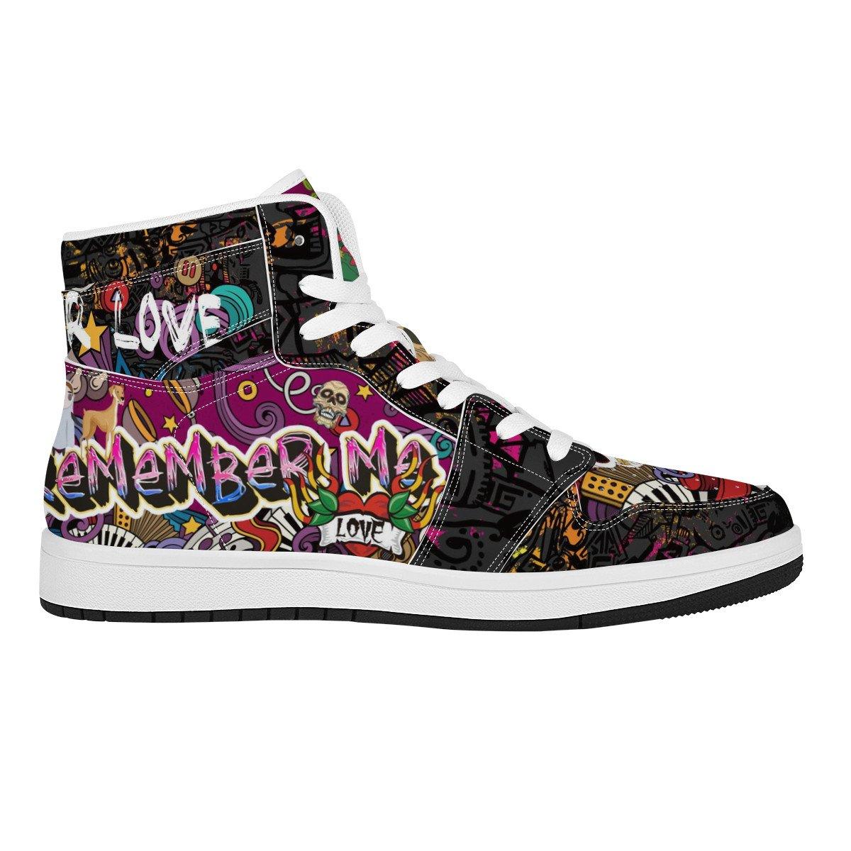 Remember Me High Top Leather Sneaker High-top, Sneaker noxfan 