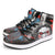 SAW High Top Leather Sneaker Custom Jordan 1, Horror, SAW noxfan 