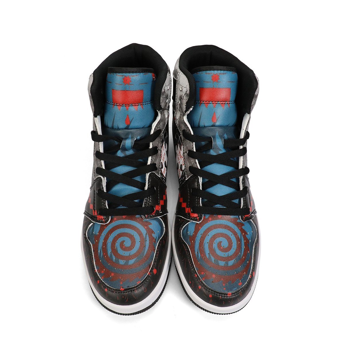 SAW High Top Leather Sneaker Custom Jordan 1, Horror, SAW noxfan 