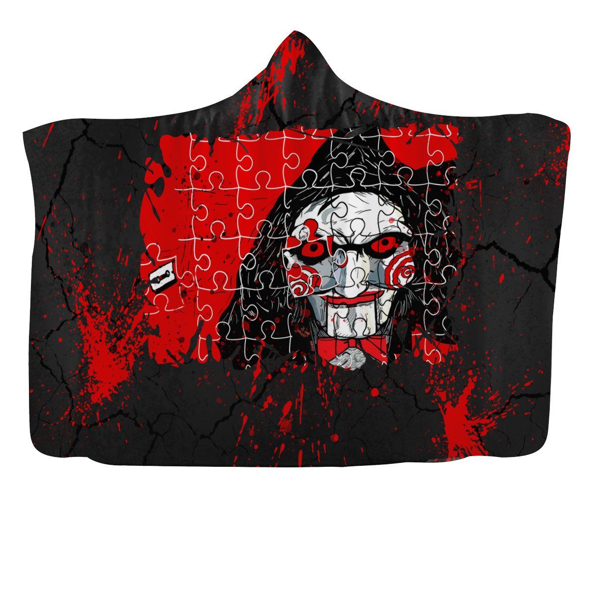 SAW Hooded Blanket Hooded Blanket, Horror noxfan 