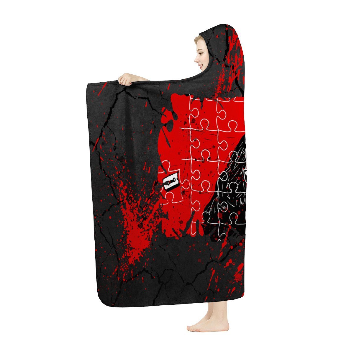 SAW Hooded Blanket Hooded Blanket, Horror noxfan 