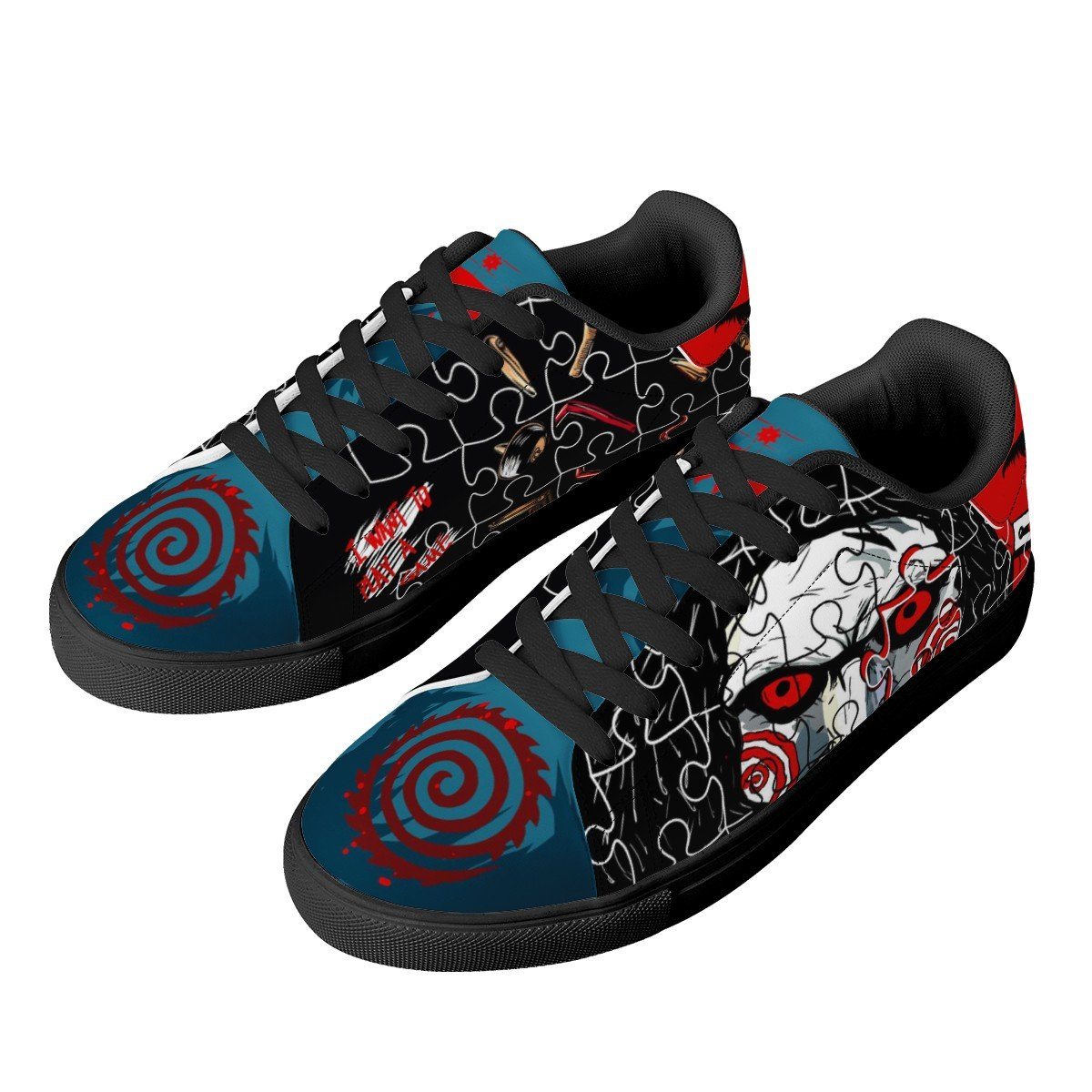 Saw Low Top Sneaker Stan Smith, Horror, SAW noxfan 