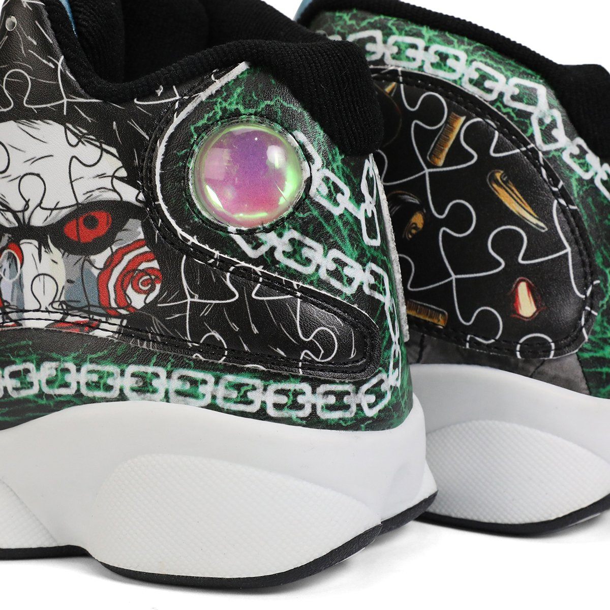 SAW Retro Sneaker Jordan 13, Horror, SAW noxfan 