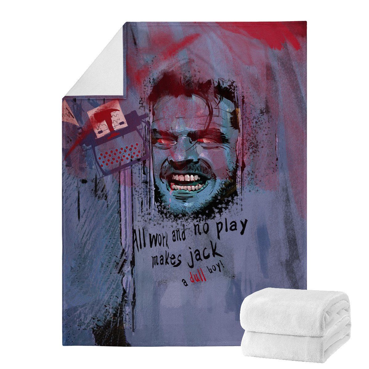 Shining Blanket Blanket, Horror noxfan XS (56&quot; x 43&quot;) 