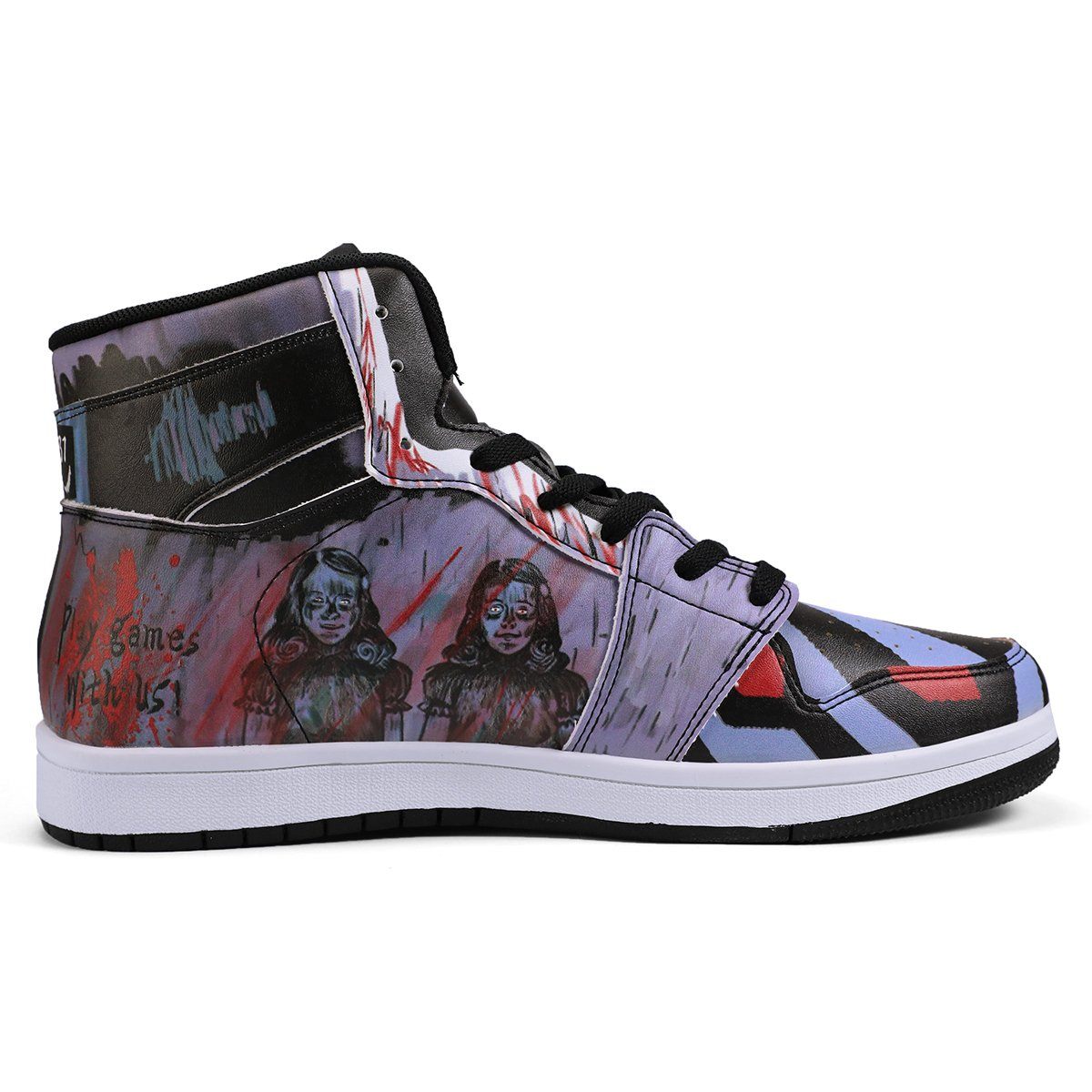 Shining High Top Leather Sneaker High-top, Sneaker, Horror noxfan 
