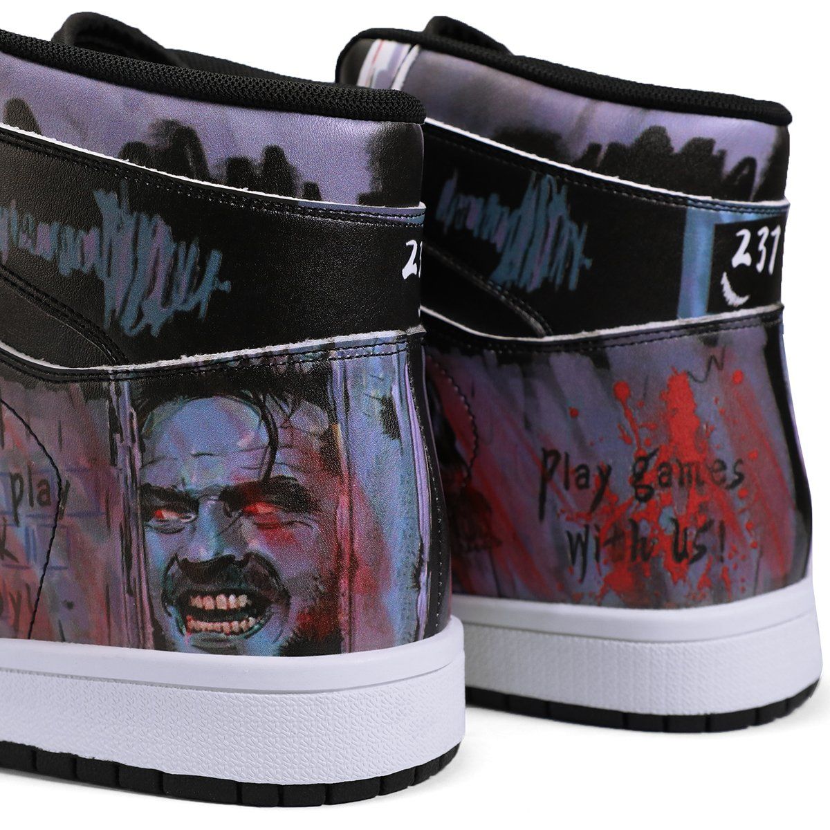 Shining High Top Leather Sneaker High-top, Sneaker, Horror noxfan 